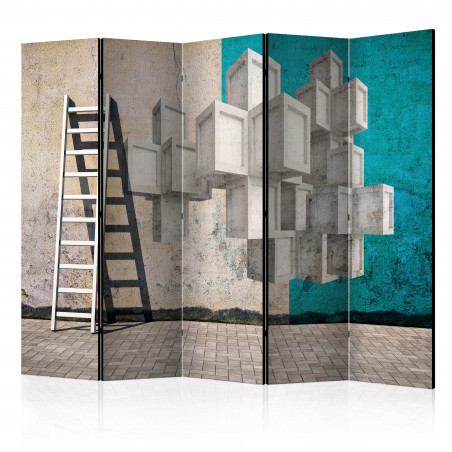 Paravan Concrete Blocks Ii [Room Dividers] 225 cm x 172 cm-01