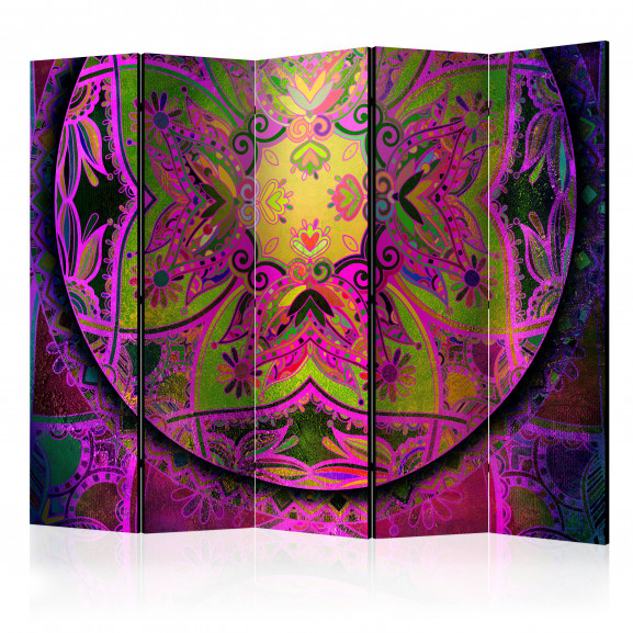 Paravan Mandala: Pink Expression Ii [Room Dividers] 225 cm x 172 cm