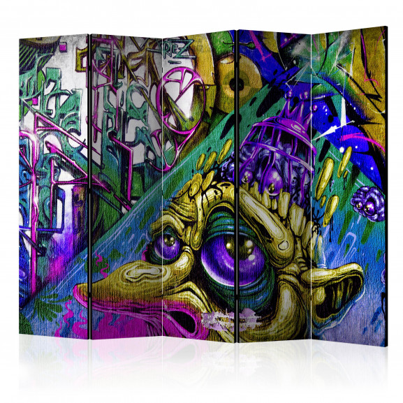 Paravan Goblin City Ii [Room Dividers] 225 cm x 172 cm