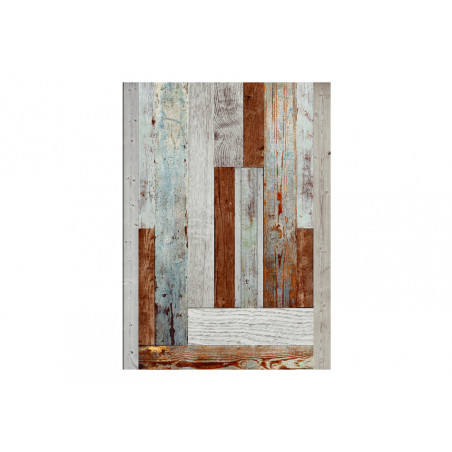 Fototapet Labyrinth Of Wooden Planks-01