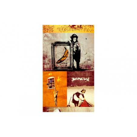 Fototapet Collage Banksy-01