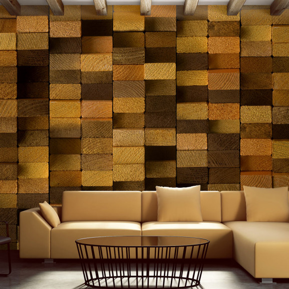 Fototapet Wooden Wall