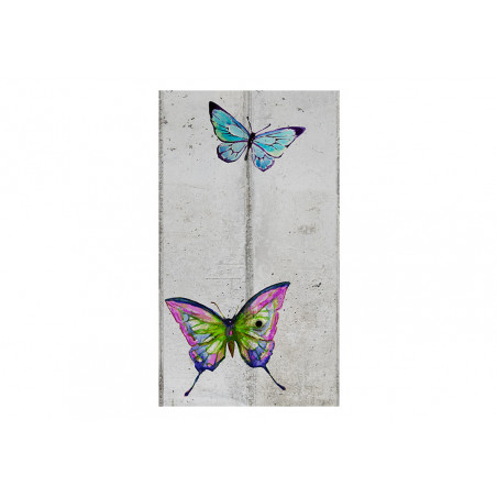 Fototapet Butterflies And Concrete-01