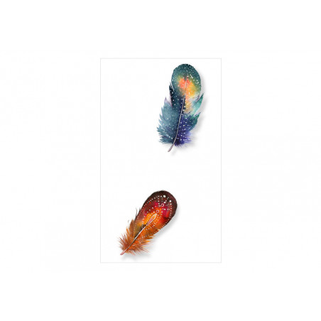 Fototapet Colorful Feathers-01