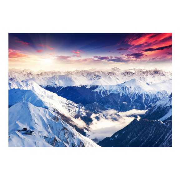 Fototapet magnificent alps