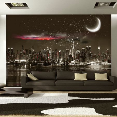 Fototapet Starry Night Over Ny-01