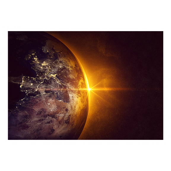 Fototapet golden earth
