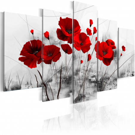 Tablou Poppies Red Miracle-01