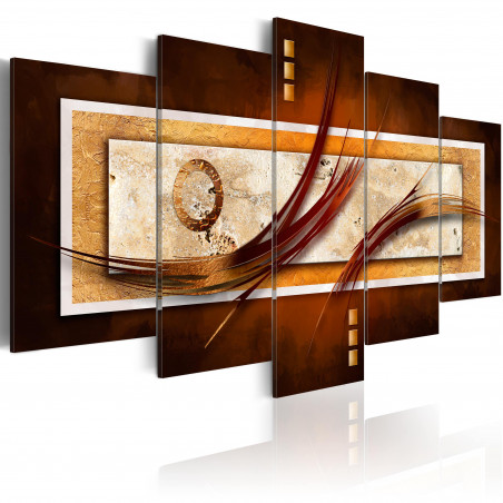 Tablou Iridescent Brown-01