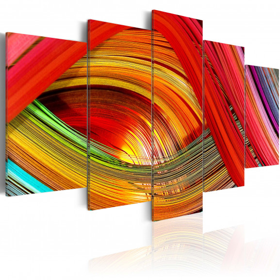 Tablou Colorful Strips Abstraction