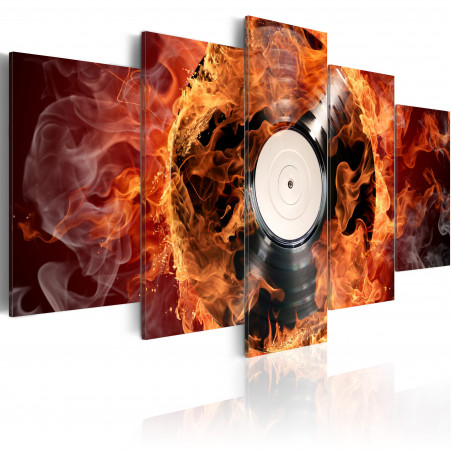 Tablou Vinyl On Fire-01