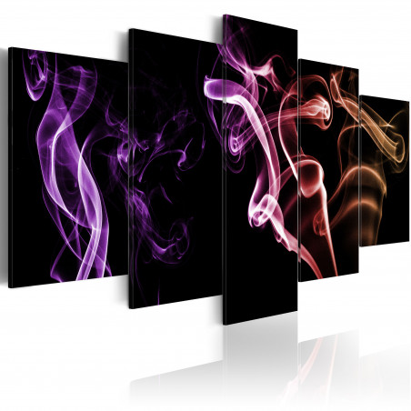 Tablou Colored Smoke 5 Pieces-01