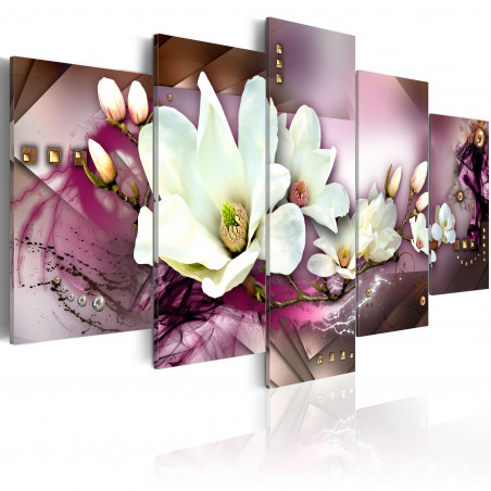 Tablou Magnetic Abstraction With An Orchid-01