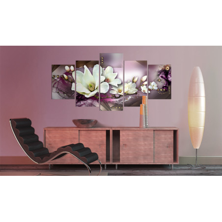 Tablou Magnetic Abstraction With An Orchid-01