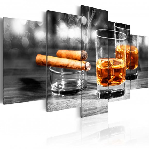 Tablou Cigars And Whiskey