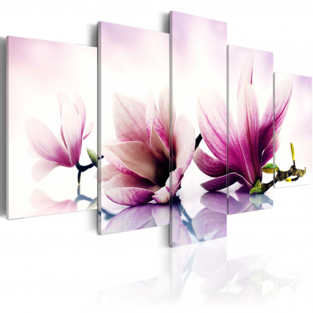 Tablou Pink Flowers: Magnolias-01