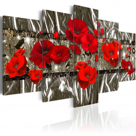 Tablou Silver Poppies-01