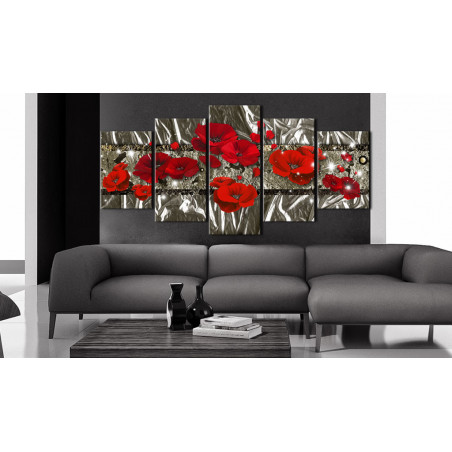 Tablou Silver Poppies-01