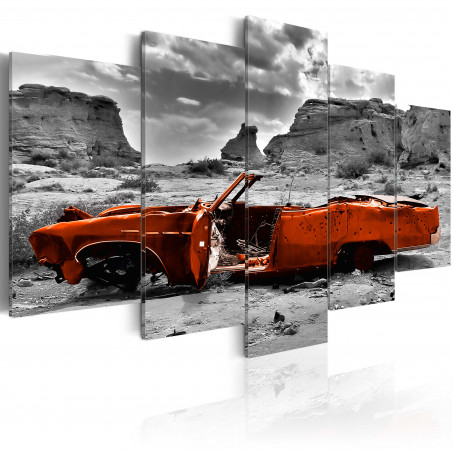 Tablou Orange Car-01