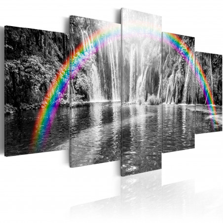 Tablou Rainbow On Grays-01