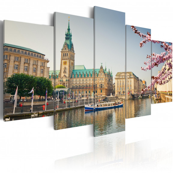Tablou Spring In Hamburg