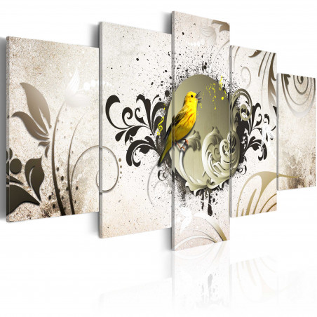 Tablou Yellow Bird-01