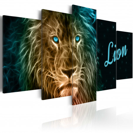 Tablou Gold Lion-01