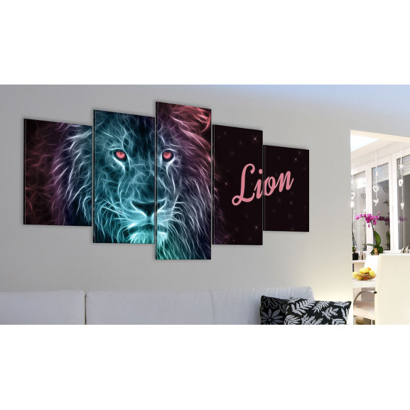 Tablou neon king