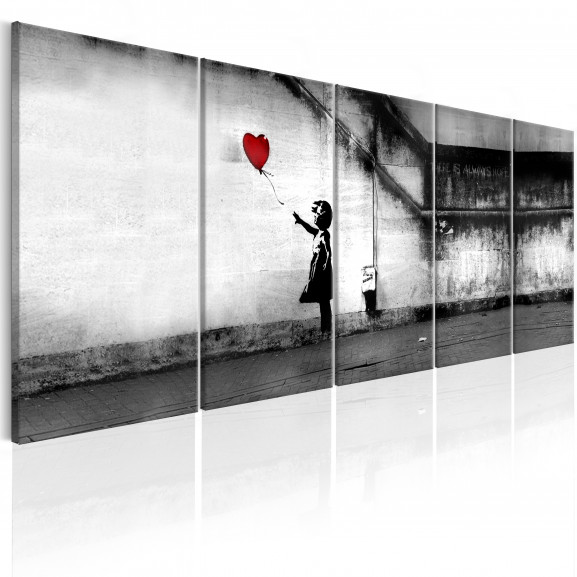 Tablou Banksy: Runaway Balloon