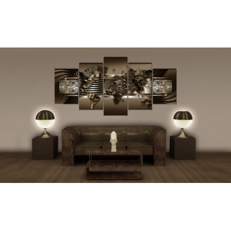 Tablou Chocolate Map-01