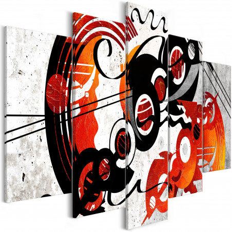 Tablou Music Creations (5 Parts) Wide-01