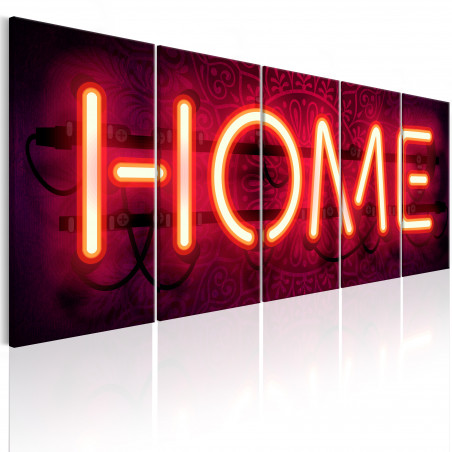 Tablou Home Neon-01