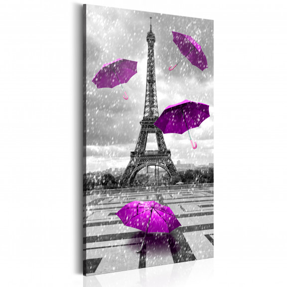 Tablou Paris: Purple Umbrellas