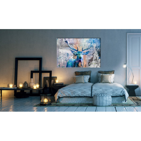 Tablou blue deer