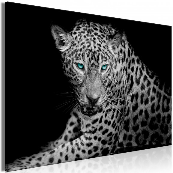 Tablou Leopard Portrait (1 Part) Wide