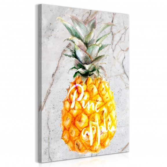 Tablou Pineapple And Marble (1 Part) Vertical