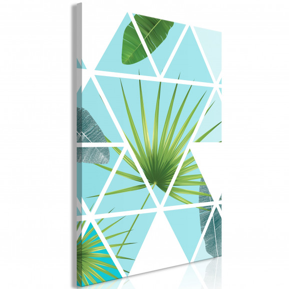 Tablou Geometric Palm (1 Part) Vertical