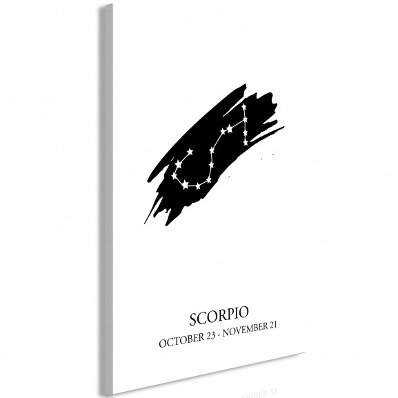 Tablou Zodiac Signs: Scorpio (1 Part) Vertical