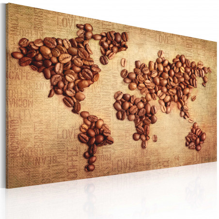 Tablou Coffee From Around The World-01