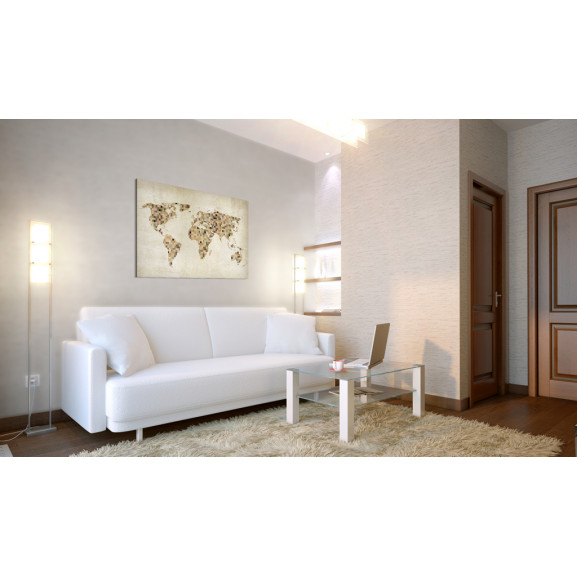 Tablou beige shades of the world