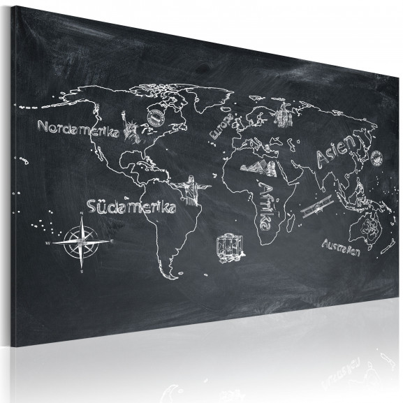 Tablou Geography Lesson (German Language)