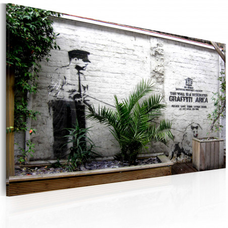 Tablou Graffiti Area (Banksy)-01