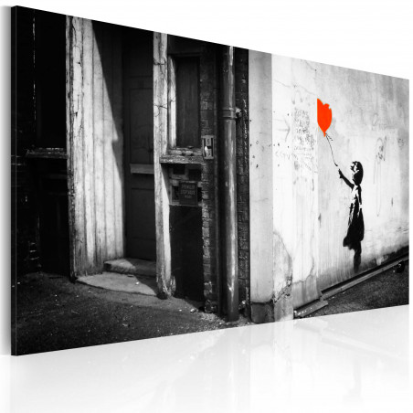 Tablou Girl With Balloon (Banksy)-01