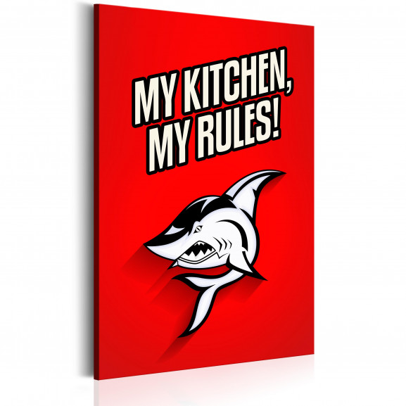 Tablou My Kitchen, My Rules!