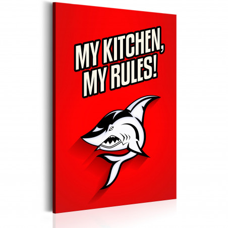 Tablou My Kitchen, My Rules!-01