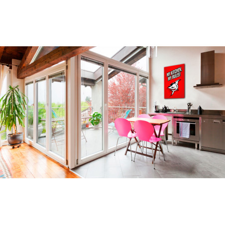 Tablou My Kitchen, My Rules!-01