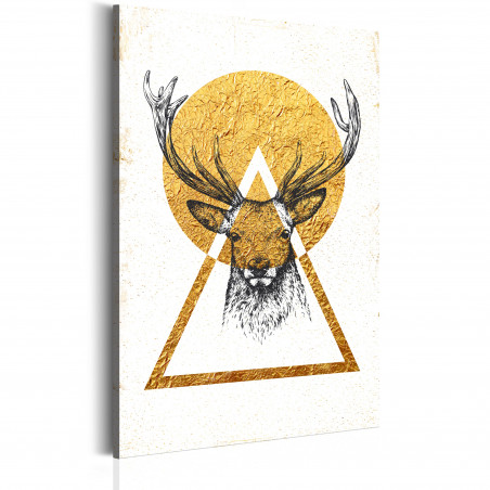 Tablou My Home: Golden Deer-01