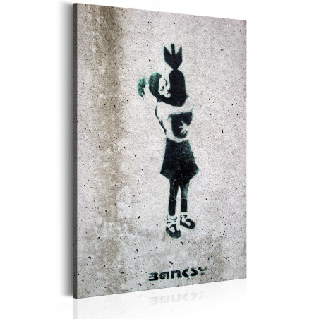Tablou Bomb Hugger By Banksy-01