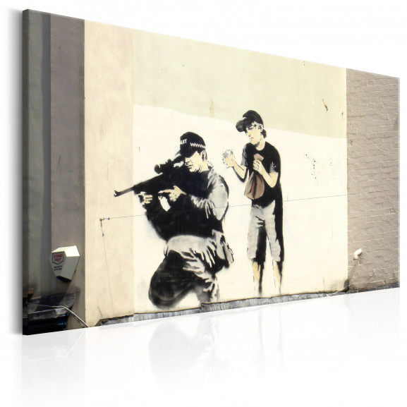 Tablou Sniper And Child By Banksy
