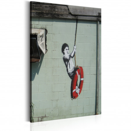 Tablou Swinger, New Orleans Banksy-01